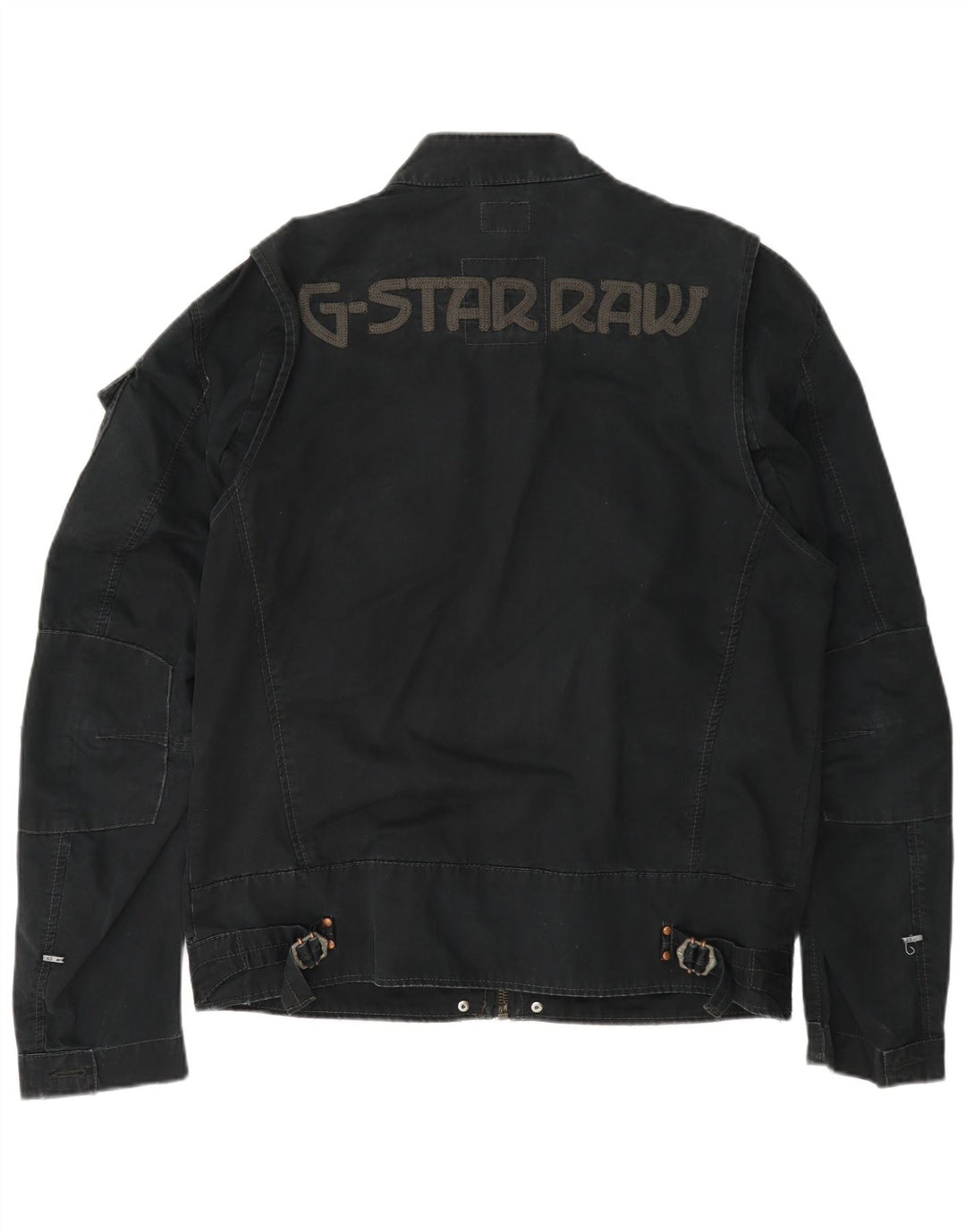 Jaqueta utilitária masculina G-Star UK 42 XL algodão azul marinho