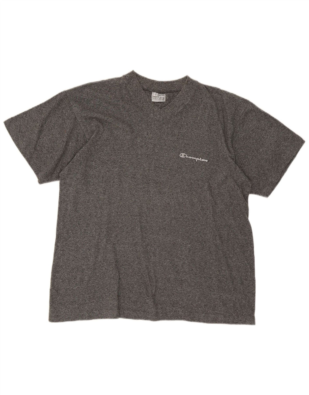 CAMPEÃO Camiseta Masculina Top Grande Cinza