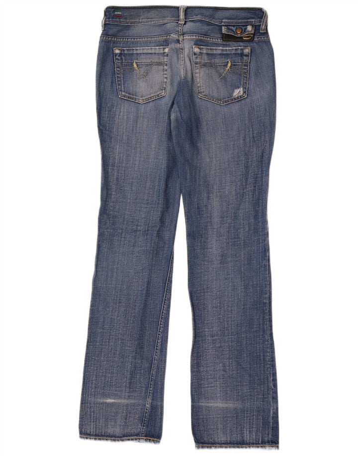 Diesel feminino BEBEL Bootcut jeans W30 L34 azul algodão