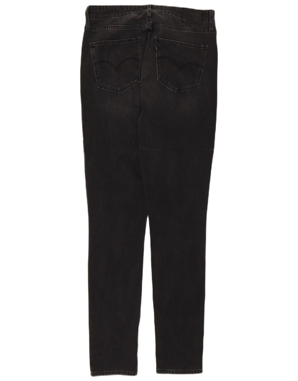 Calça jeans feminina Levi's 721 High Rise Skinny W30 L30 cinza algodão