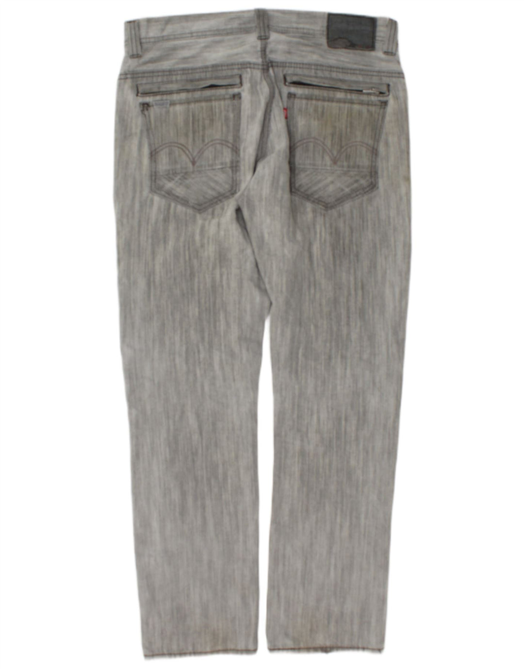Levi's Masculino 511 Slim Jeans W33 L30 Cinza Flecked Algodão