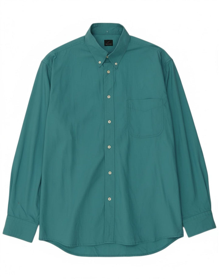 Camisa masculina DANIEL HECHTER IT 54 XL algodão verde