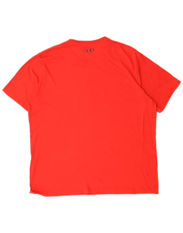 Camiseta masculina Under Armour Top 2XL vermelha