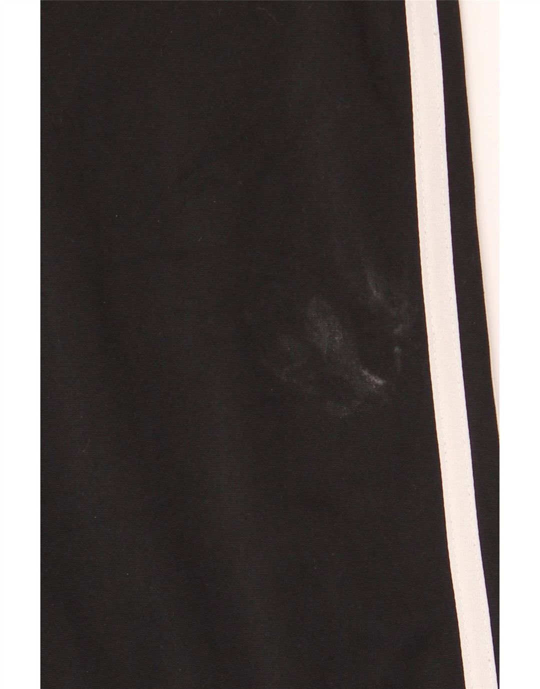 Calças de treino masculinas ADIDAS UK 38/40 poliéster preto médio