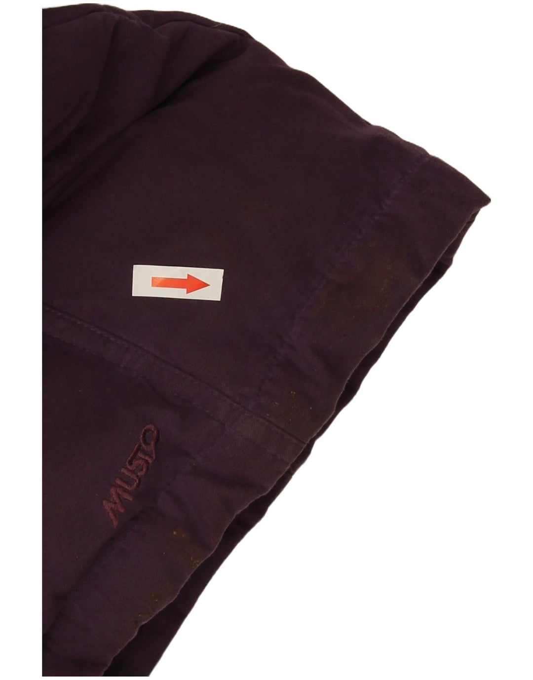 Casaco acolchoado feminino Musto UK 14 poliéster roxo médio
