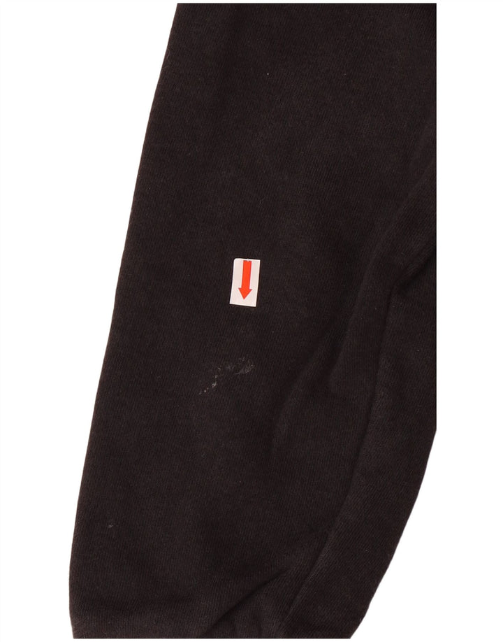 Suéter gráfico com capuz Levi's Boys 12-13 anos grande algodão preto