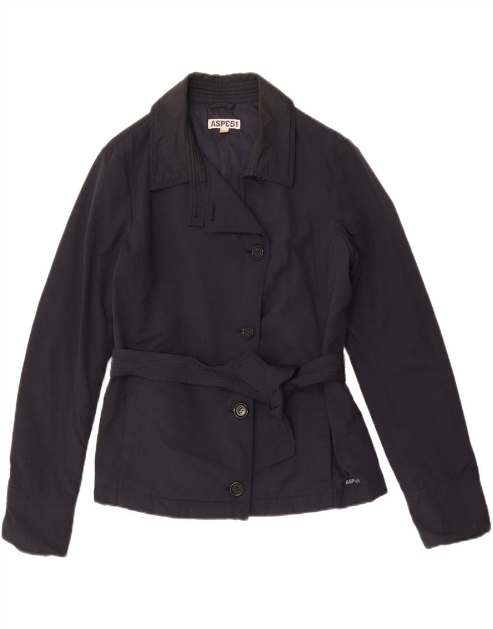 Jaqueta bomber feminina Aspesi UK 18 XL azul marinho poliamida