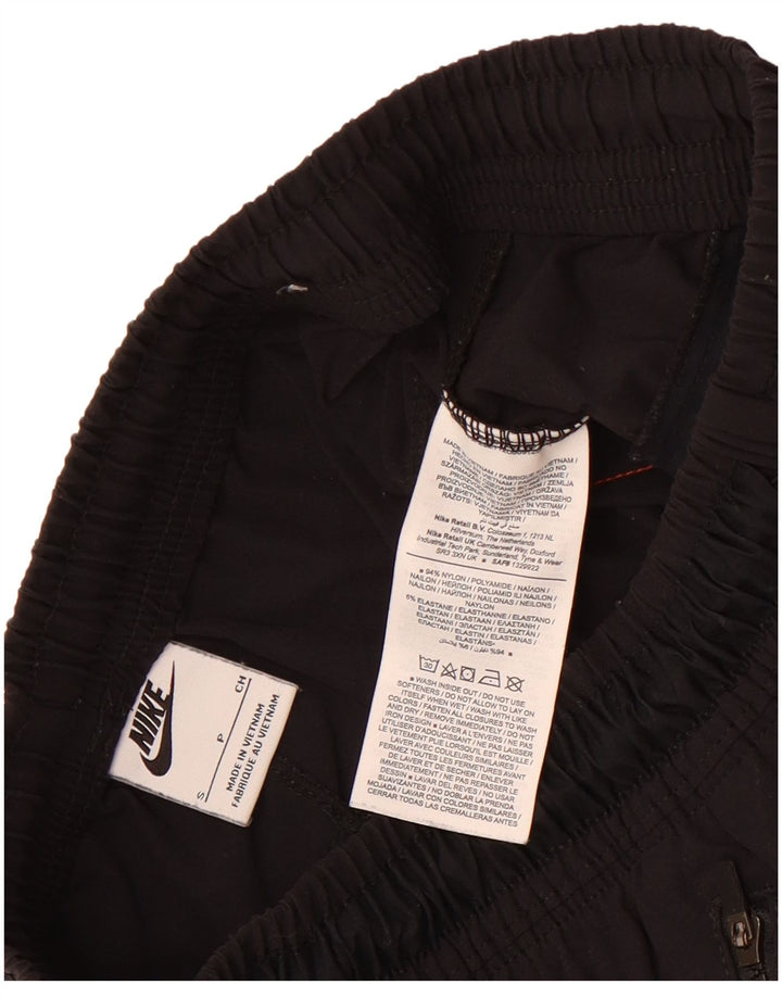 Calça esportiva feminina Nike Graphic Cargo Joggers UK 10 pequena preta