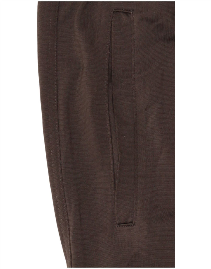 Calças de treino masculinas ADIDAS joggers poliéster cinza médio