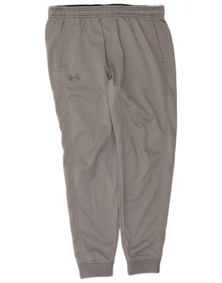 Calça de treino masculina Under Armour Cold Gear joggers grande cinza