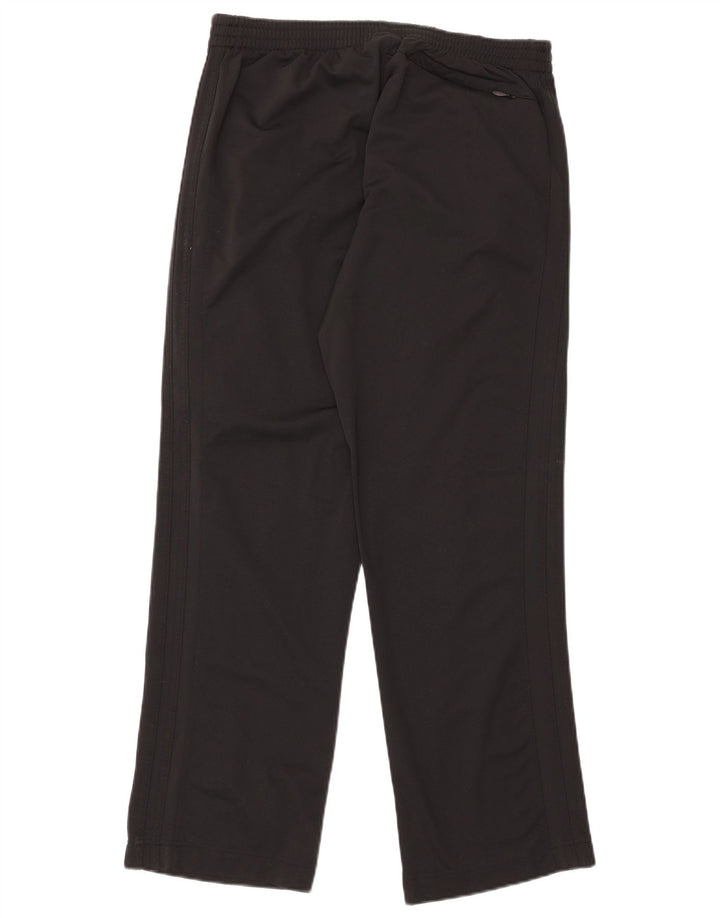 Calça de treino masculina Adidas grande poliéster preto