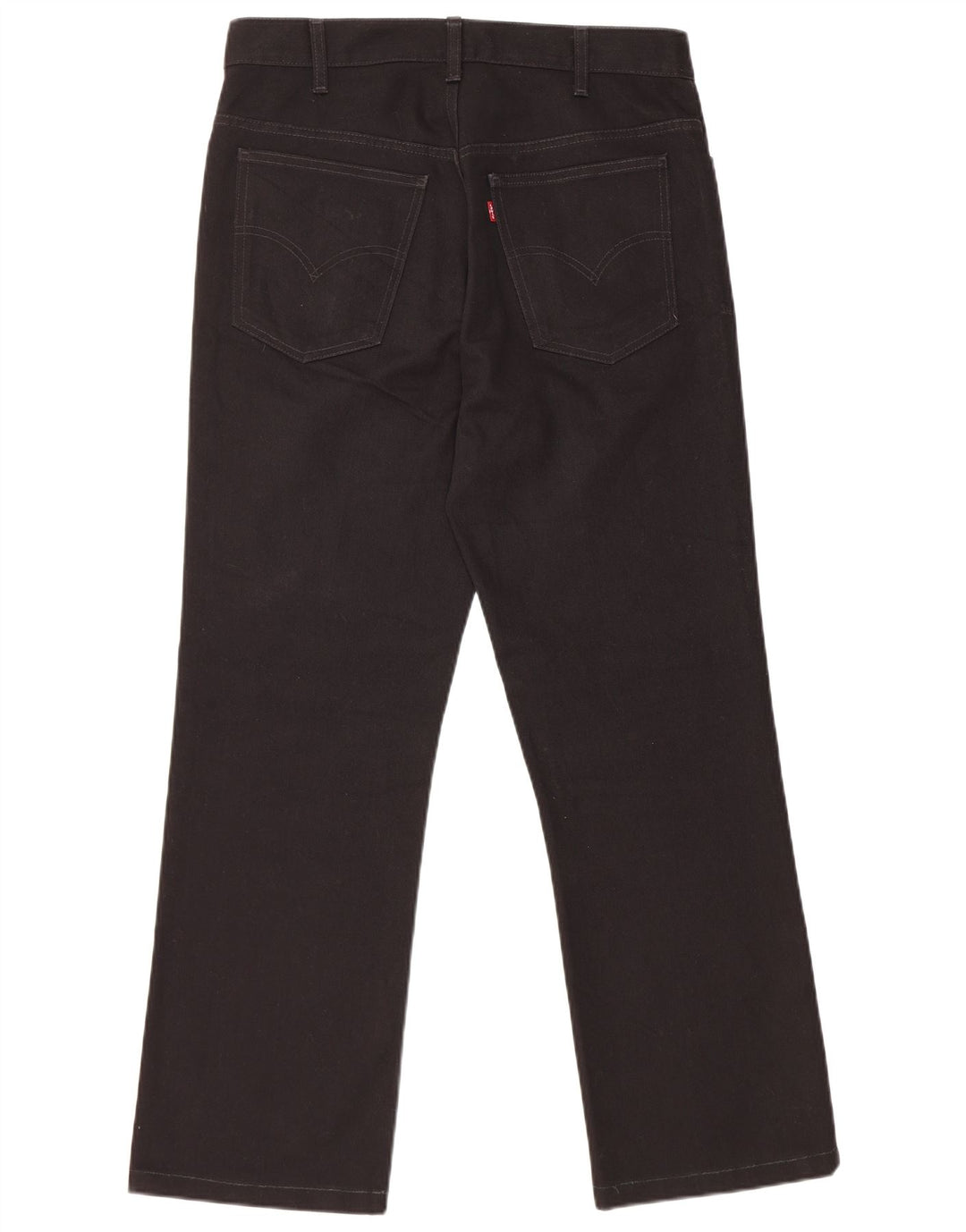 Jeans retos masculinos Levi's W33 L29 algodão preto