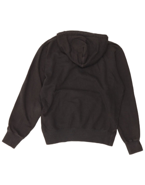 Jumper masculino com capuz gráfico Champion grande algodão preto