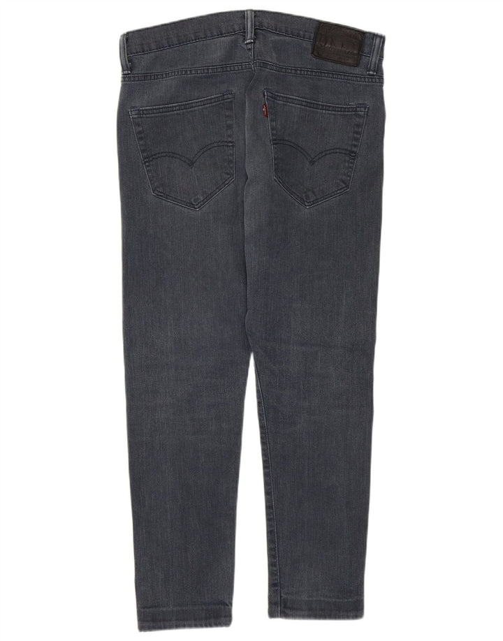 LEVI'S Jeans Slim Masculino W32 L27 Algodão Cinza