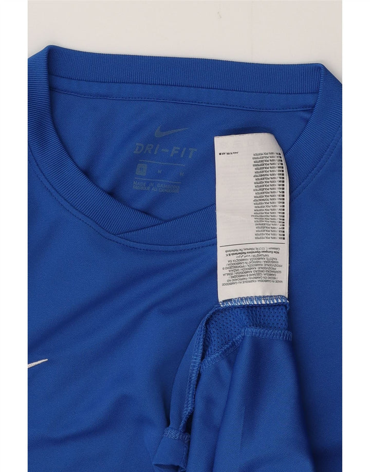 Camiseta masculina NIKE Top Médio Azul Poliéster