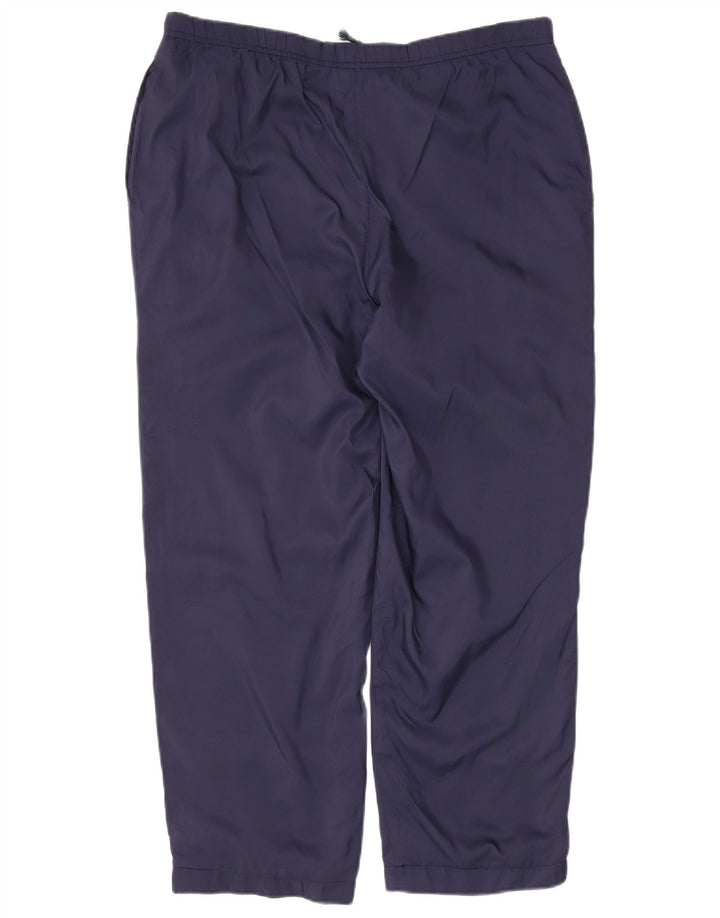 Calça de treino masculina Sergio Tacchini IT 48 médio azul marinho