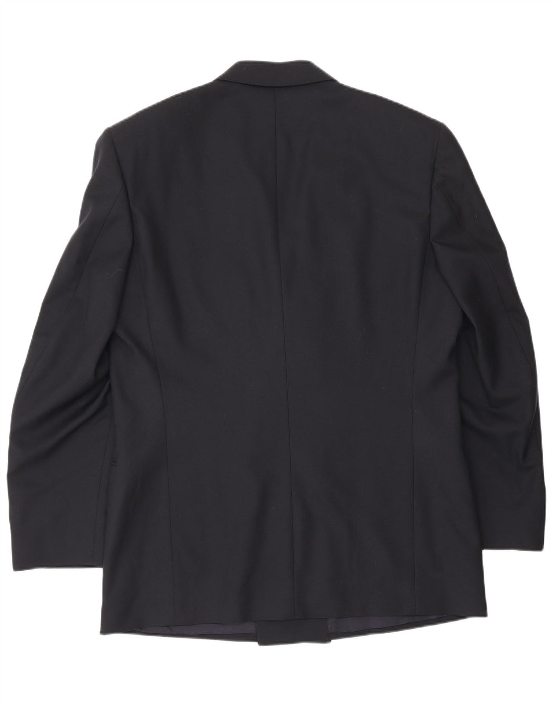 Canali Mens Milano Double Breasted Jaqueta Blazer IT 50 Grande Azul Marinho