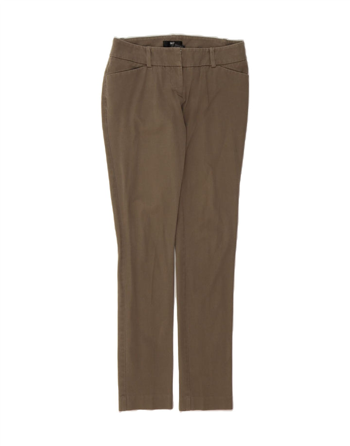 MOSSIMO Womens Slim Casual Trousers US 2 XS W30 L32 Brown Cotton Vintage Mossimo and Second-Hand Mossimo from Messina Hembry 