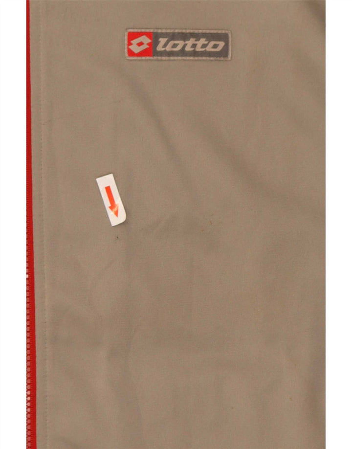 Jaqueta de Agasalho Masculina Lotto Top Tamanho Large Cinza Poliéster