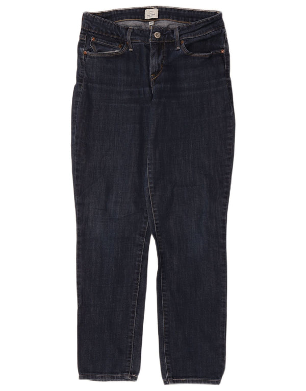 Calça jeans feminina Levi's Demi Curve Skinny W28 L30 azul marinho algodão