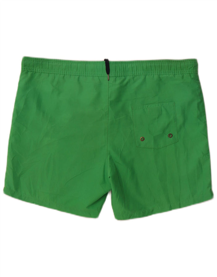 Shorts de natação masculino FILA Graphic verde médio poliéster