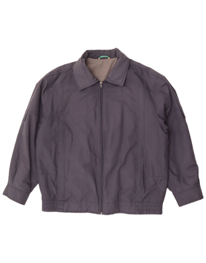 Jaqueta bomber masculina CANDA EU 56 3XL poliéster azul marinho