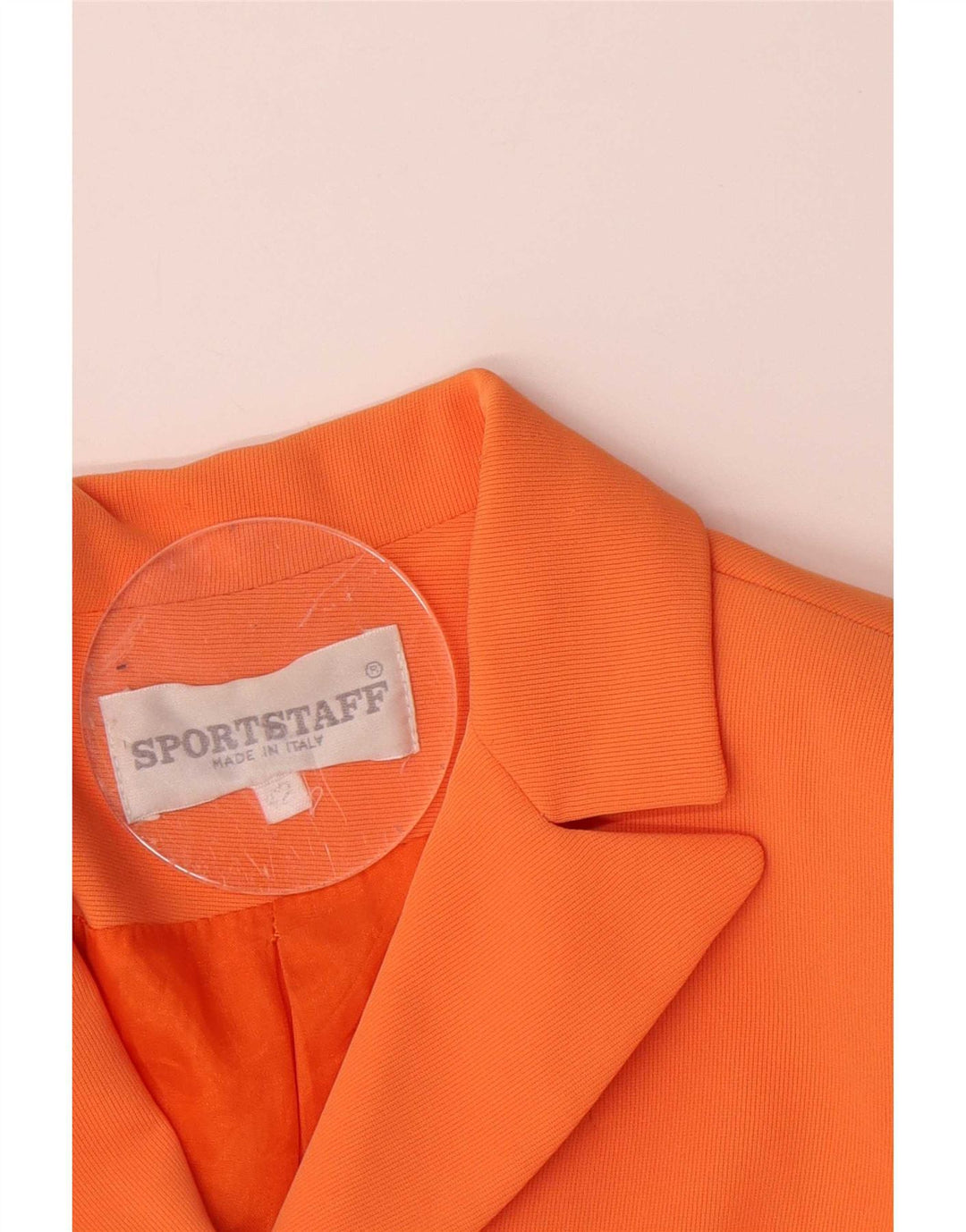 Jaqueta blazer feminina de 3 botões Sport Staff IT 42 médio laranja