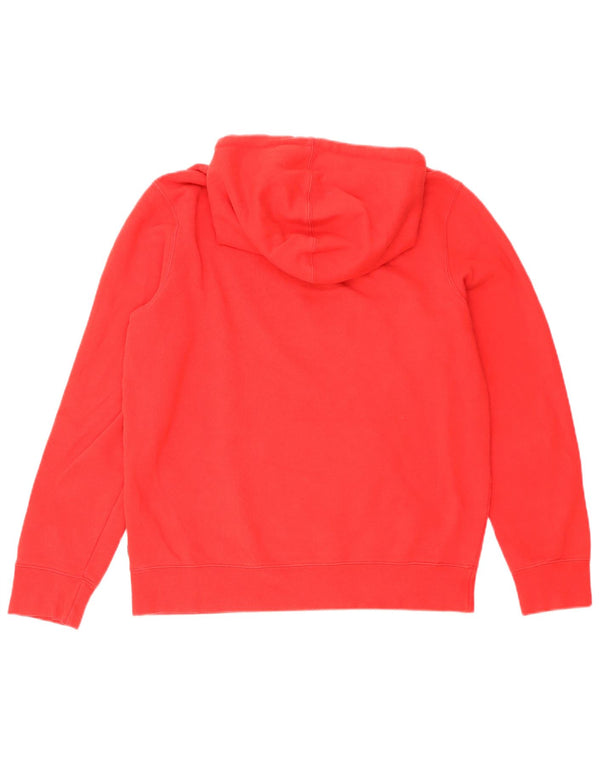 HUF Mens Peanuts Graphic Hoodie Jumper Medium Red Cotton