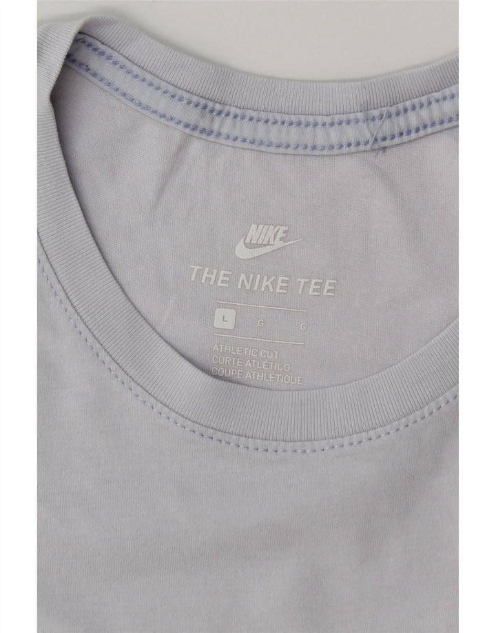 Camiseta Nike Masculina Athletic Cut Top Grande Azul