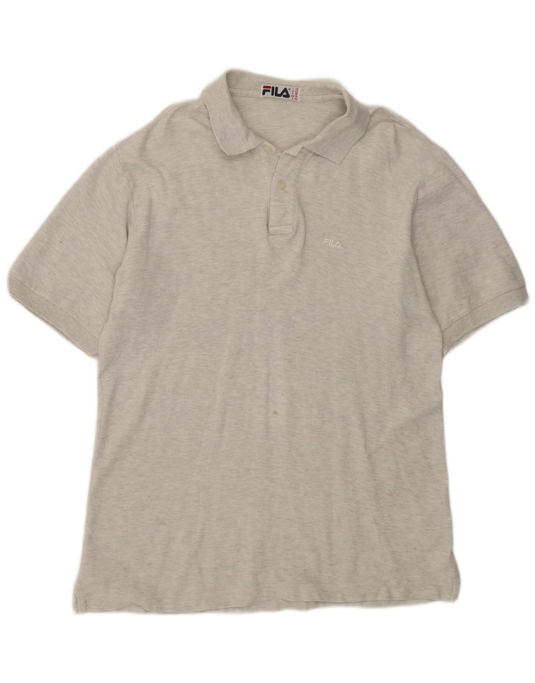 Camisa polo masculina Fila IT 50 cinza médio