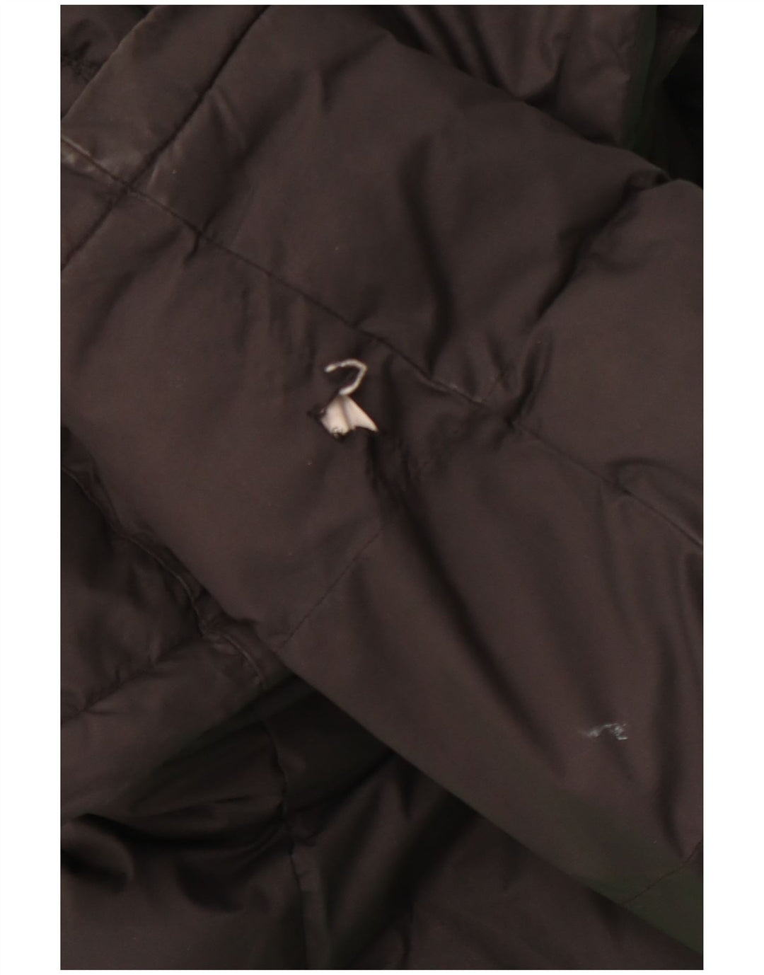 Jaqueta acolchoada com capuz para meninos NIKE 13-14 anos XL preto colorblock poliéster