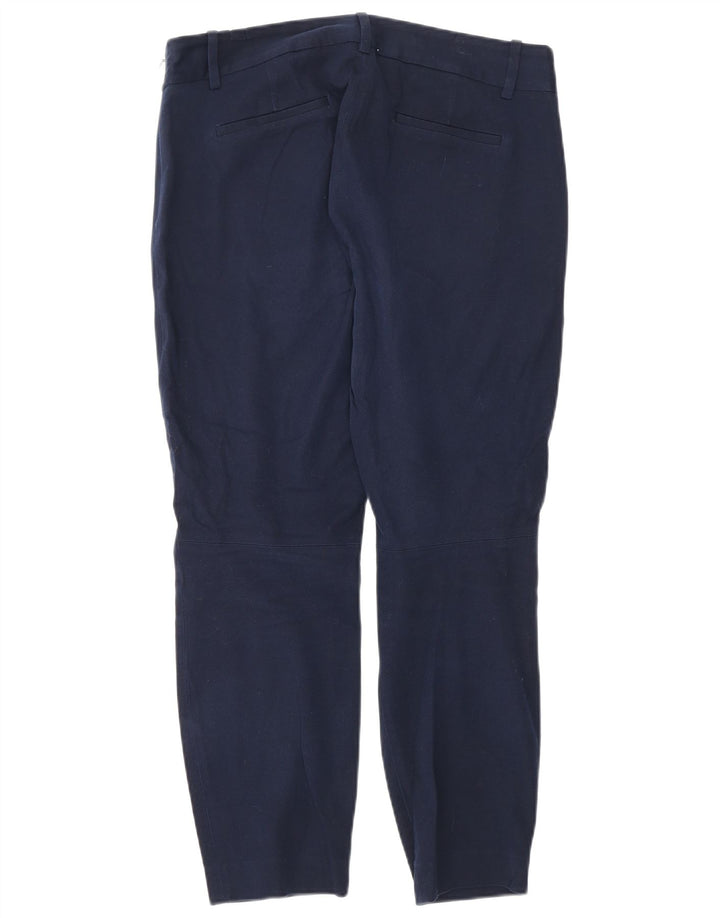 J. CREW Calça feminina Minnie Slim Cropped US 8 Médio W30 L26 Azul marinho