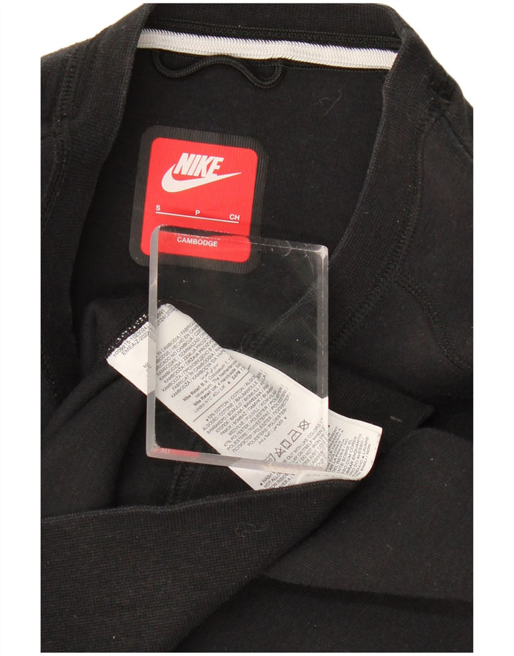 Nike moletom masculino jumper pequeno algodão preto