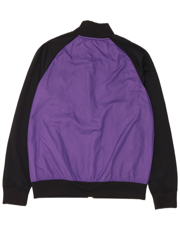 Nike Mens Tracksuit Top Jacket Médio Roxo Colorblock