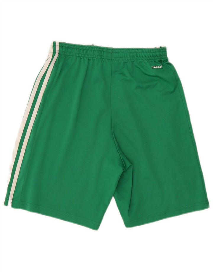 Adidas Womens Aeroready Sport Shorts Pequeno Verde Poliéster