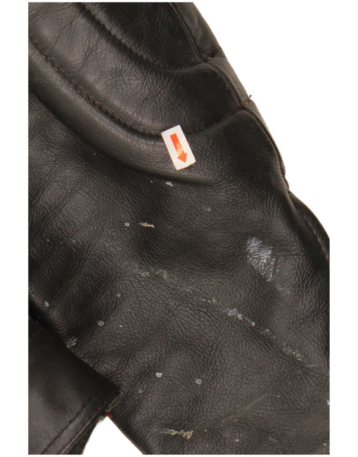 Jaqueta masculina de motociclista DAINESE IT 54 2XL couro colorblock multicolorido