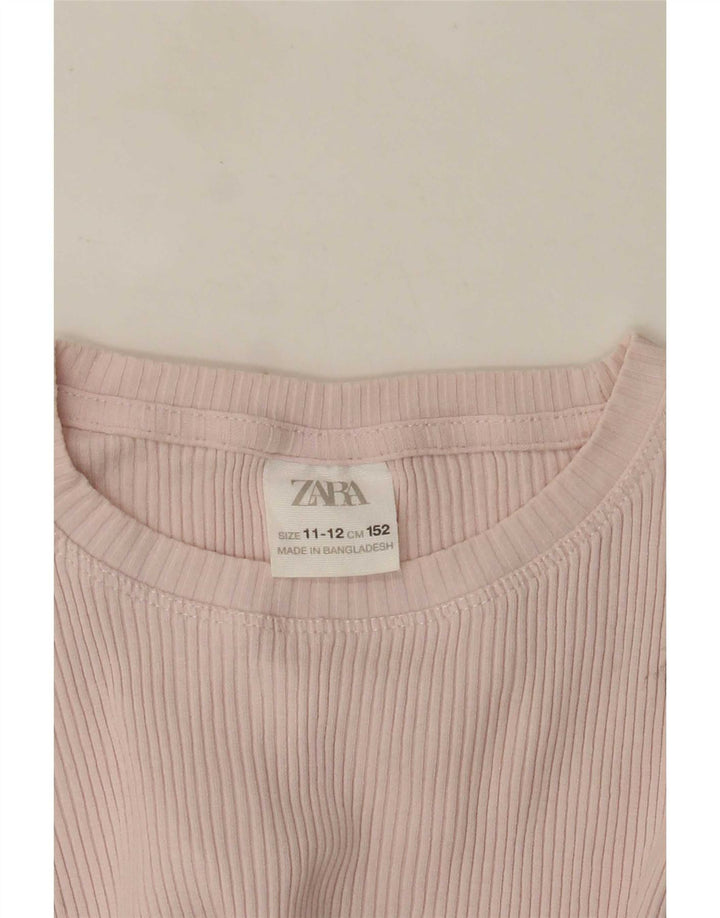 Top Zara Meninas Colete 11-12 Anos Rosa