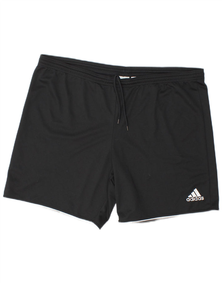 Adidas Mens Climalite Sport Shorts Grande Poliéster Preto