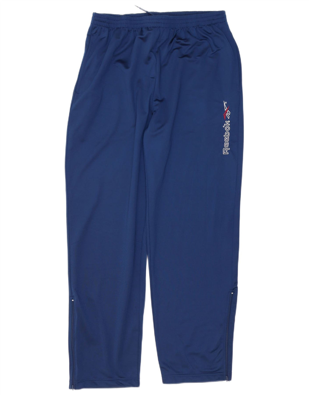 Calça de treino masculina Reebok Graphic grande poliéster azul marinho