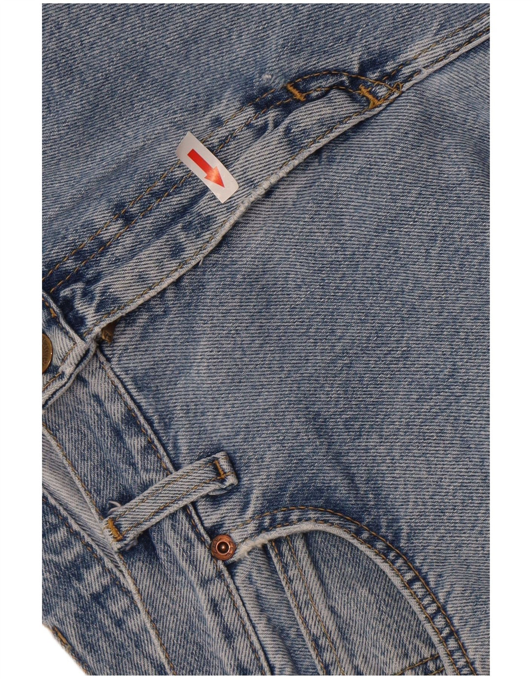 Lee Mens Brooklyn Straight Jeans W30 L32 Azul Algodão