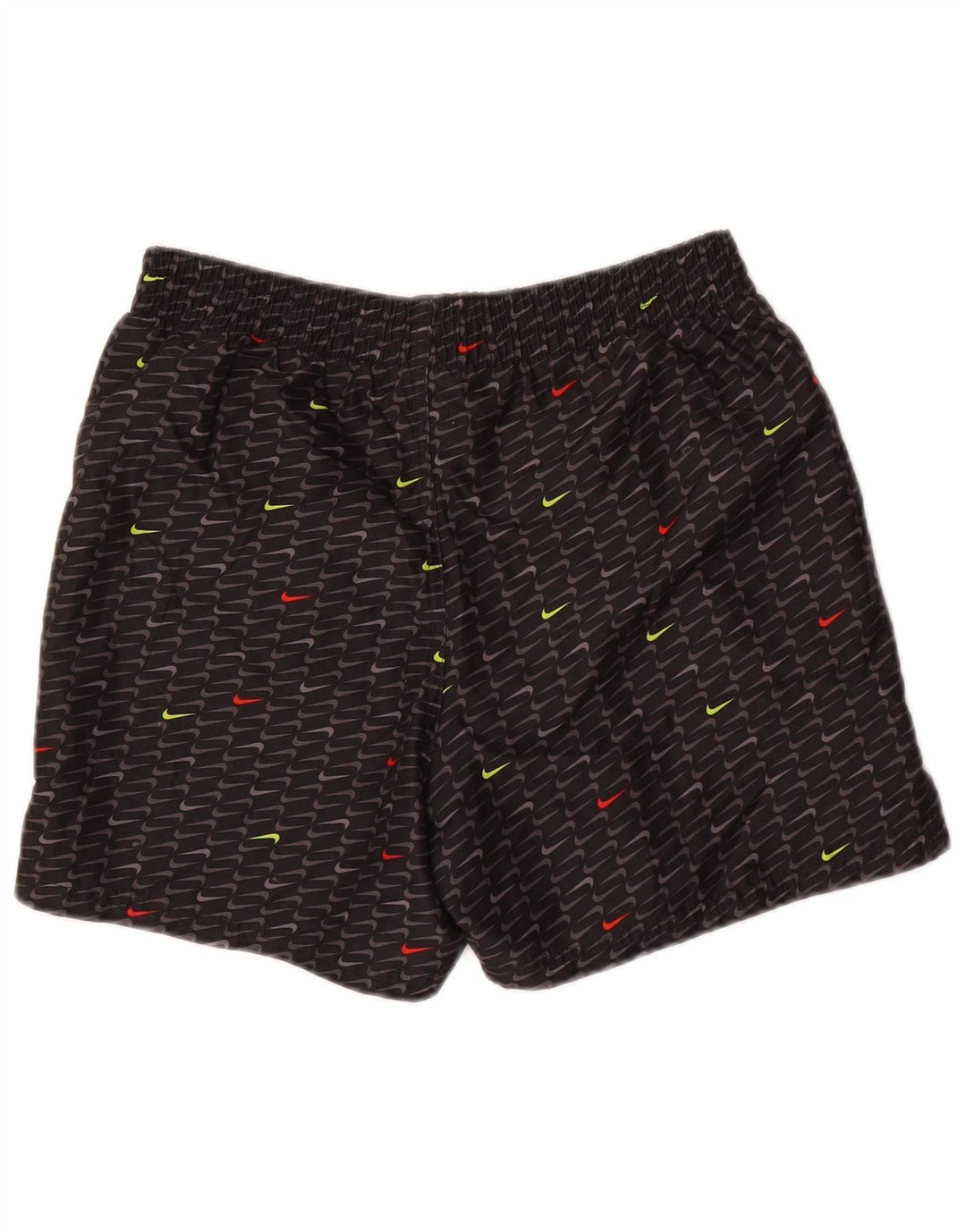 Shorts esportivos gráficos masculinos Nike pequenos poliéster preto