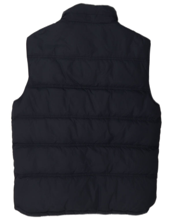Colete acolchoado masculino Jack Wills UK 40 grande azul marinho
