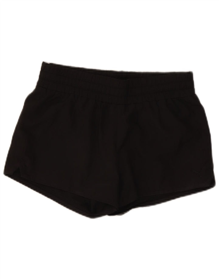 Shorts esportivos femininos Puma UK 10 pequenos pretos