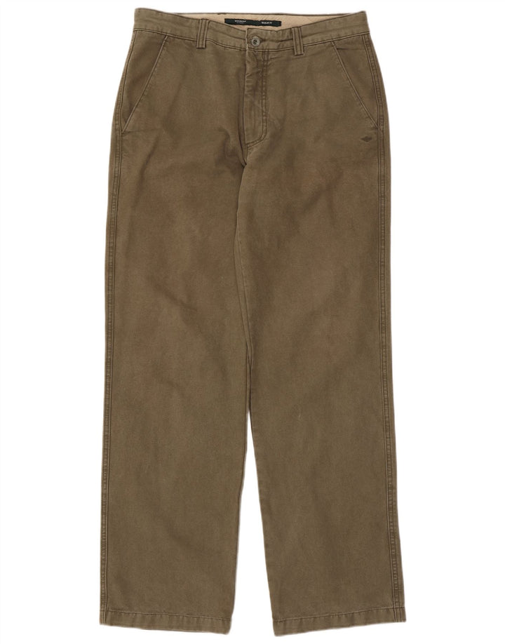 Calça Chino Masculina Dockers Regular Fit W32 L32 Cáqui