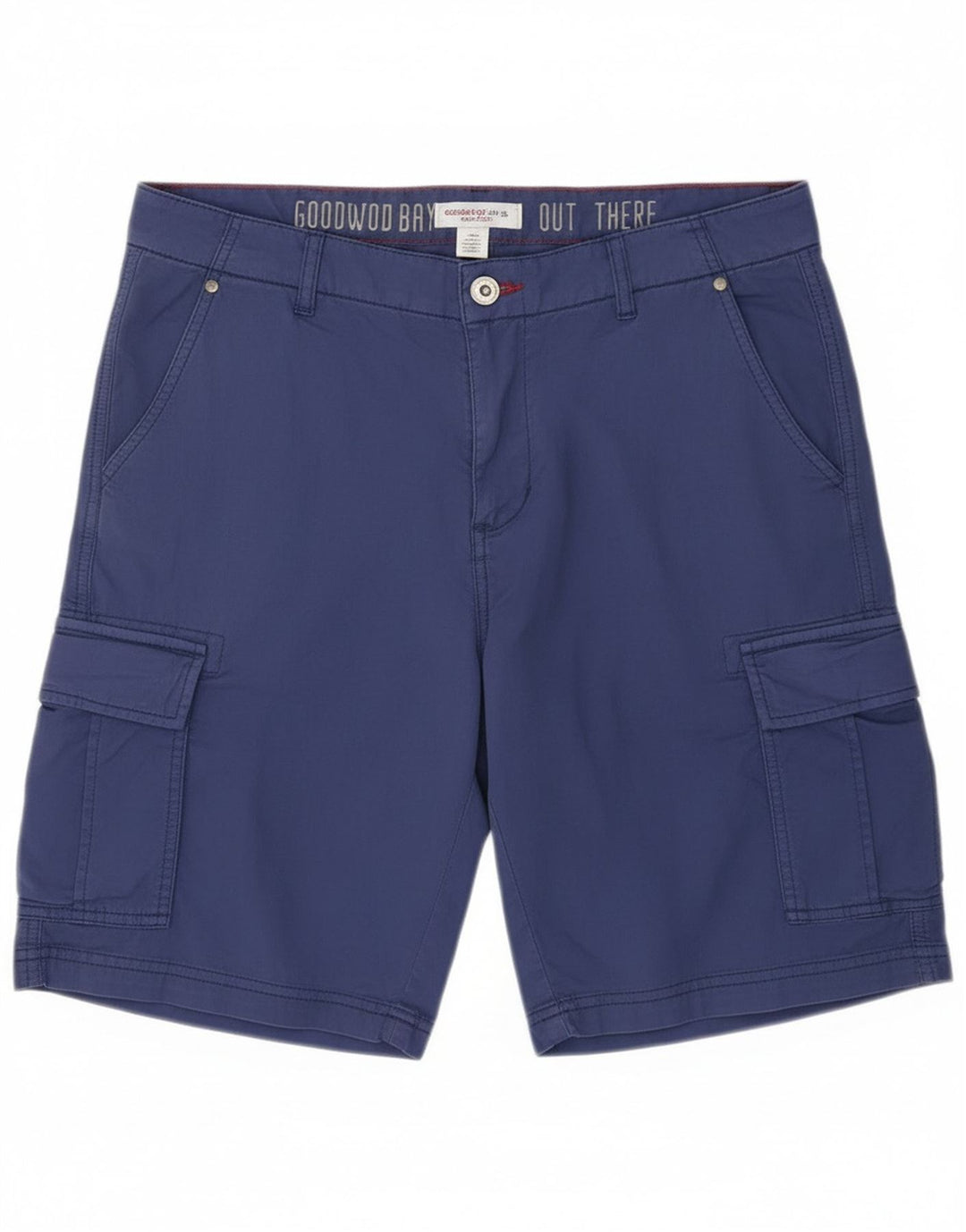 Shorts cargo masculino Scorpion Bay W32 algodão azul marinho médio