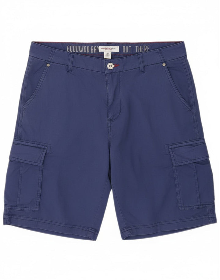 Shorts cargo masculino Scorpion Bay W32 algodão azul marinho médio