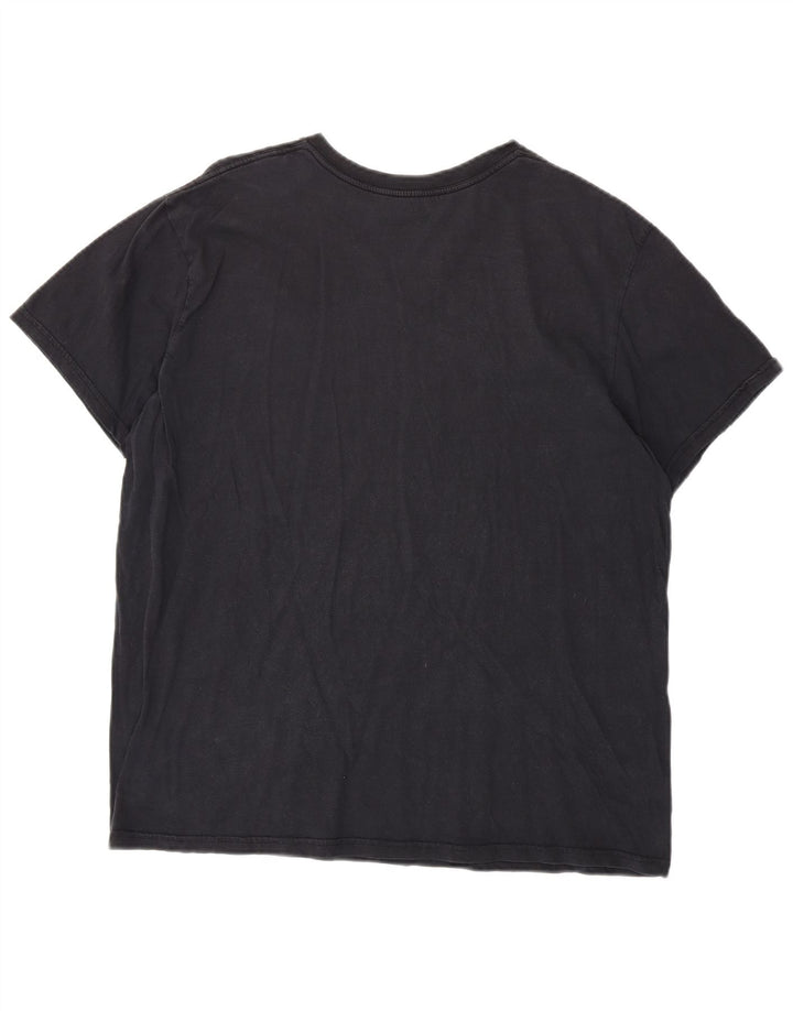 Camiseta masculina Calvin Klein grande algodão preto