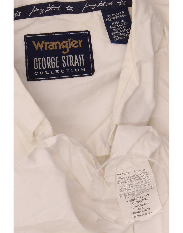 Camisa masculina Wrangler XL algodão branco