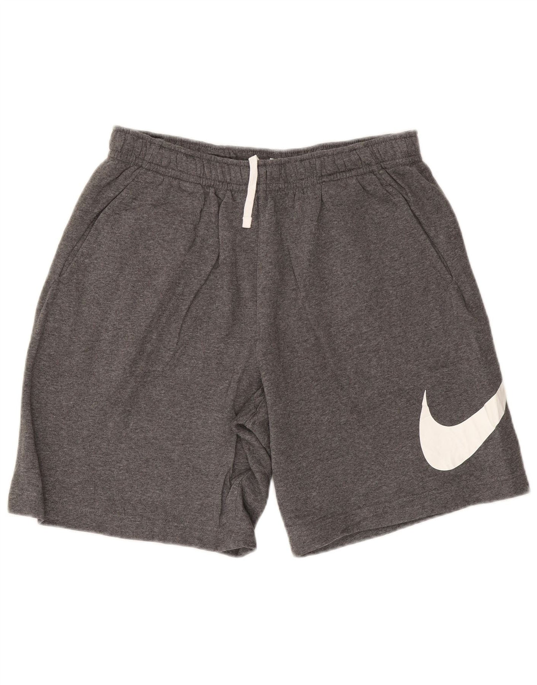 Shorts esportivos gráficos masculinos NIKE grandes cinza