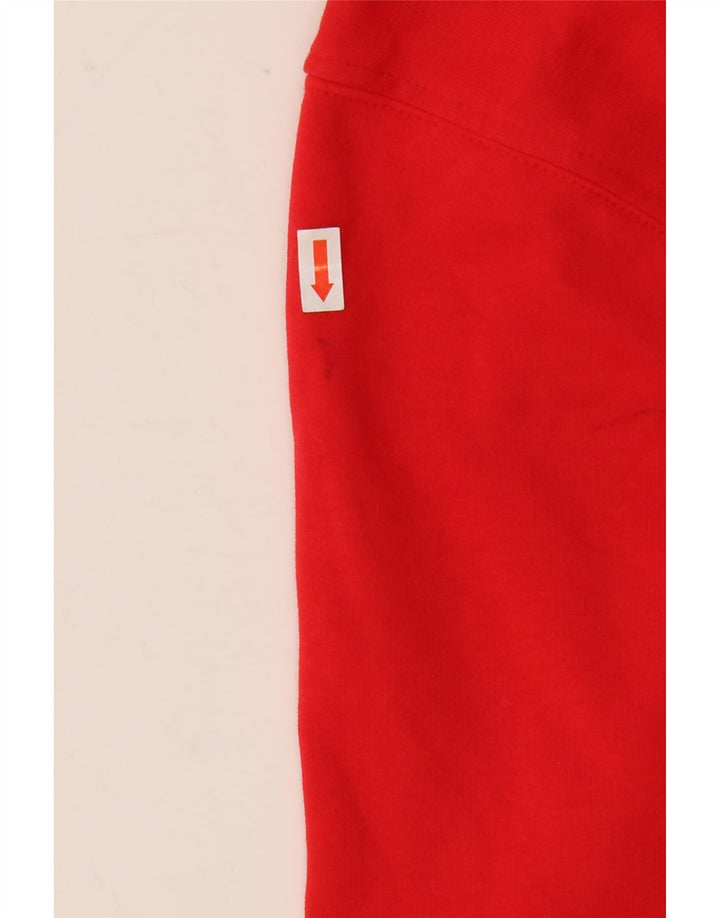 Jumper com capuz gráfico masculino Champion grande vermelho